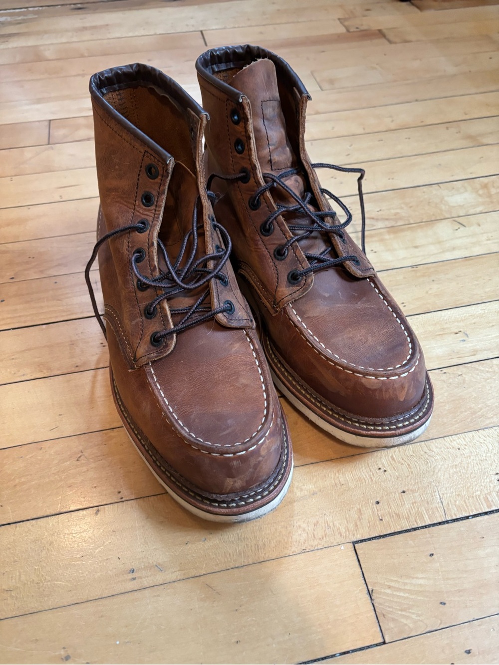 Men's Red Wing 6” Moc in Copper Rough & Tough Leather